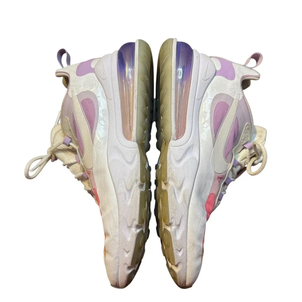 Nike Air Max‎ 270 React Shoes Womens Size 8.5 Multicolor Ombre CU2995-911